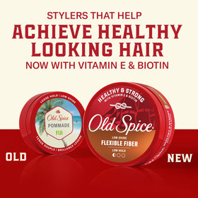 Old Spice jar open with twist cap visible, convenient application and secure seal