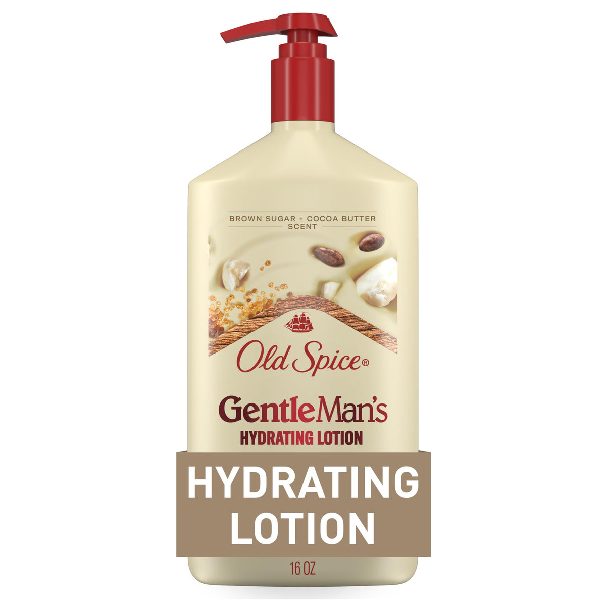 Old Spice front packaging 16 oz showing product and scent