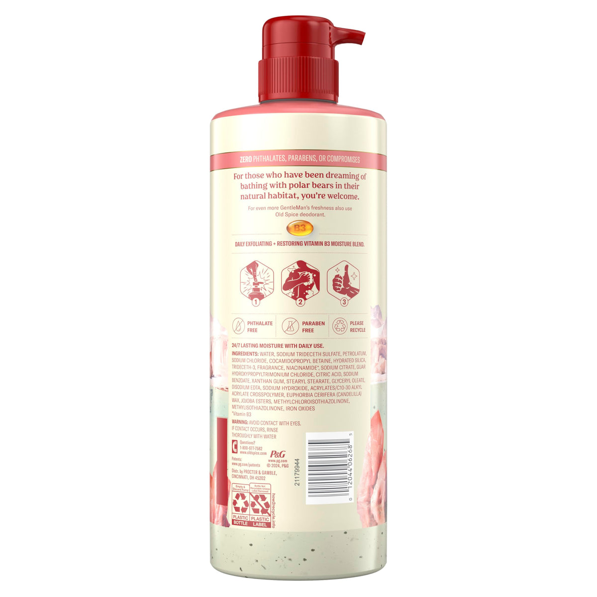 Old Spice GentleMan's paired with deodorant and spray for layered freshness