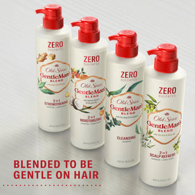 Old Spice ingredient visual with apricot and coconut illustrating hydrating benefits