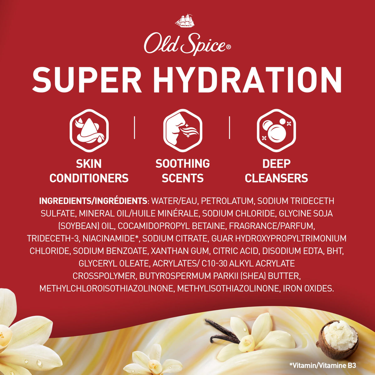 Old Spice on bathroom shelf in a lifestyle setting suggesting everyday use