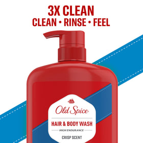 Old Spice label and ingredient panel view for informed buyers
