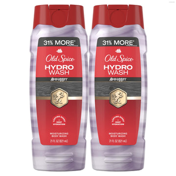 Old Spice bottle front packaging showing bold Swagger scent and clean look