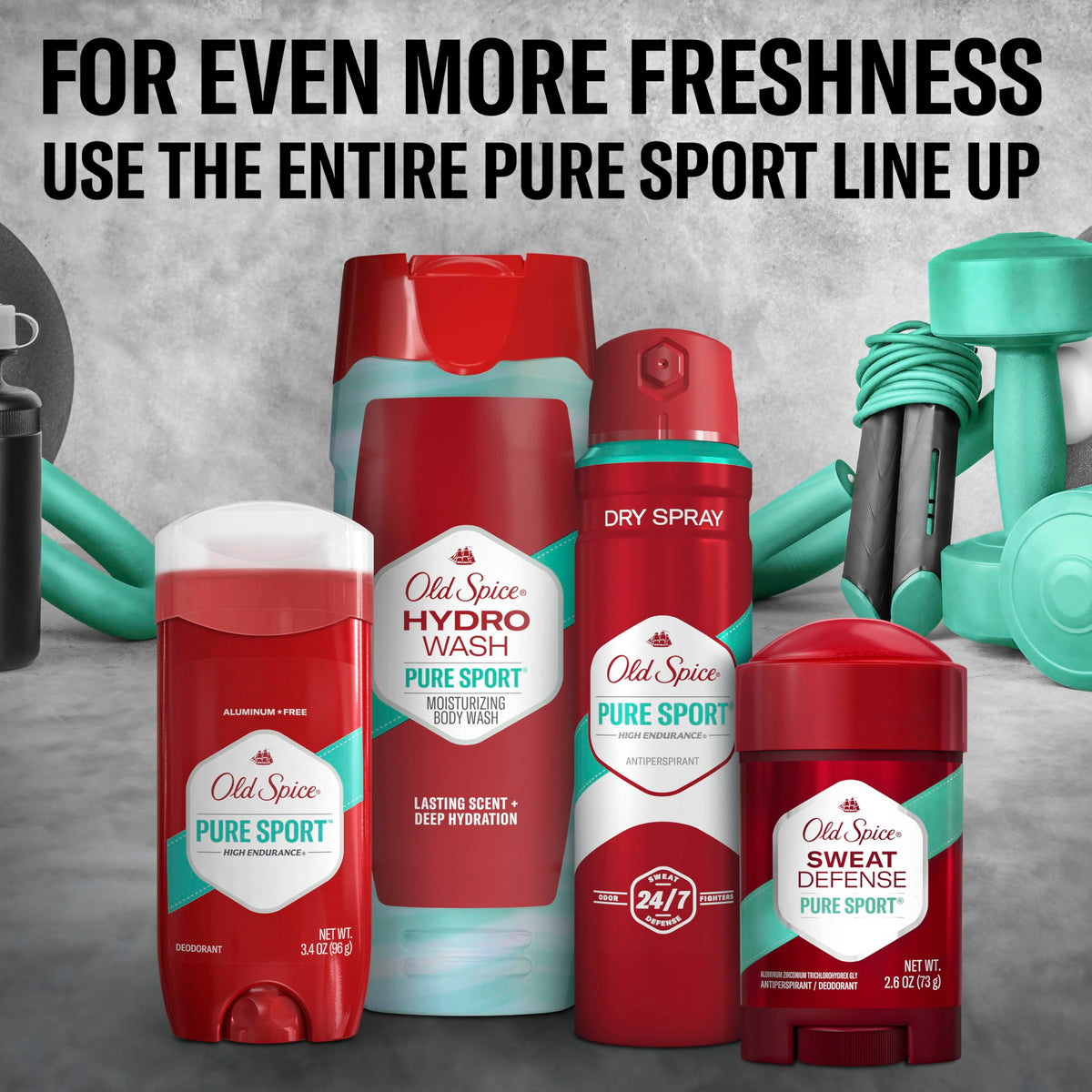 Old Spice Hydro Wash ingredients panel closeup showing formula transparency and hydration focus