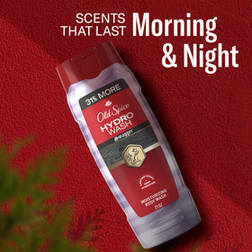 Old Spice twin pack packed in toiletry bag showing travel-ready convenience