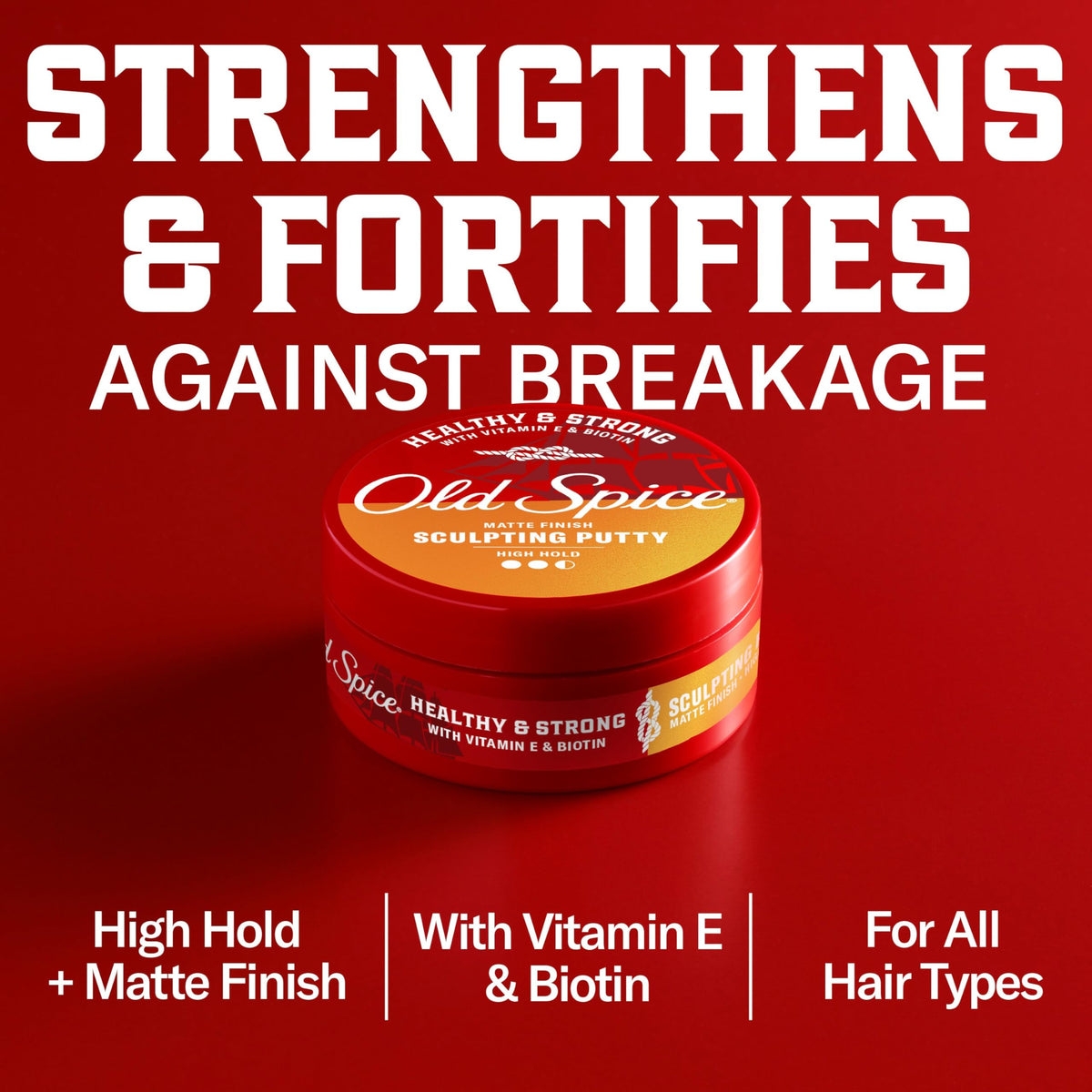 Old Spice in-hand application demonstrating simple styling control