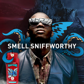 Four-pack of Old Spice Krakengard showing value and consistent scent