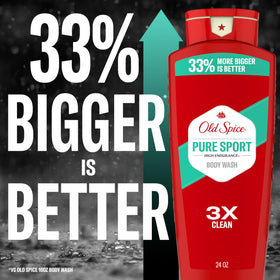 Old Spice four-pack arranged to show value and consistent stock at home