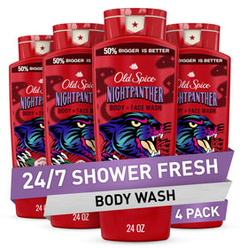 Old Spice NightPanther front packaging showing bold label and scent