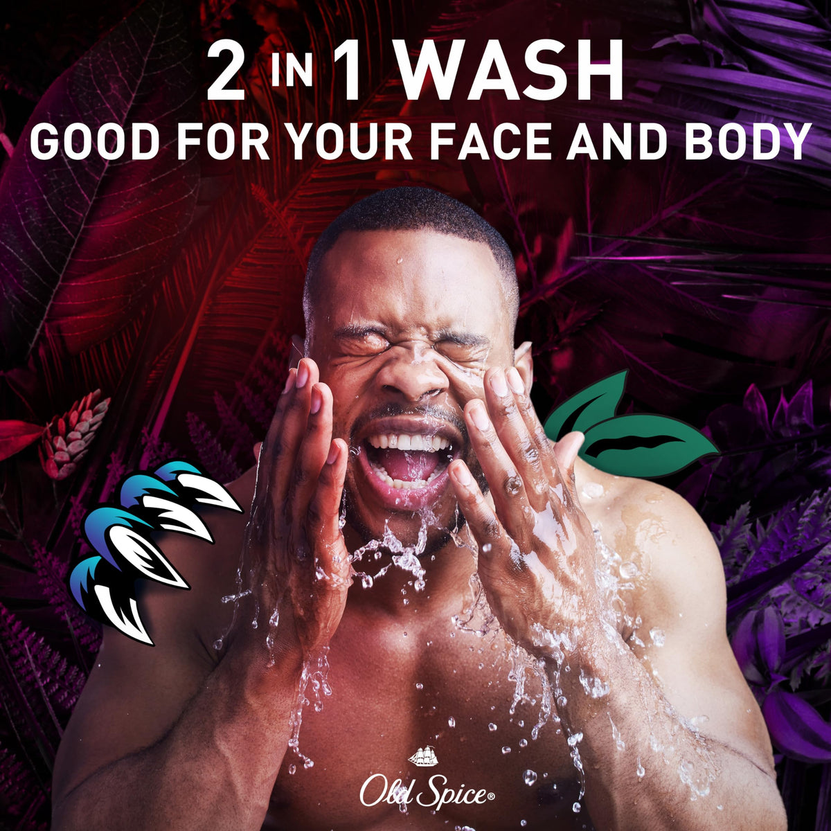 Old Spice NightPanther creamy lather texture demonstrating rich foam