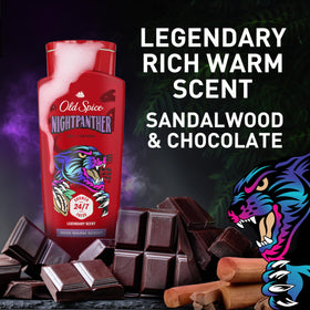 Old Spice NightPanther pack of four boxed illustrating value purchase
