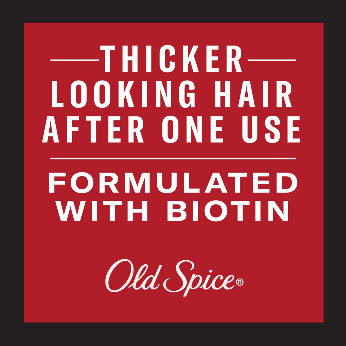 Old Spice pomade on fingers being applied, demonstrates easy application and immediate grip