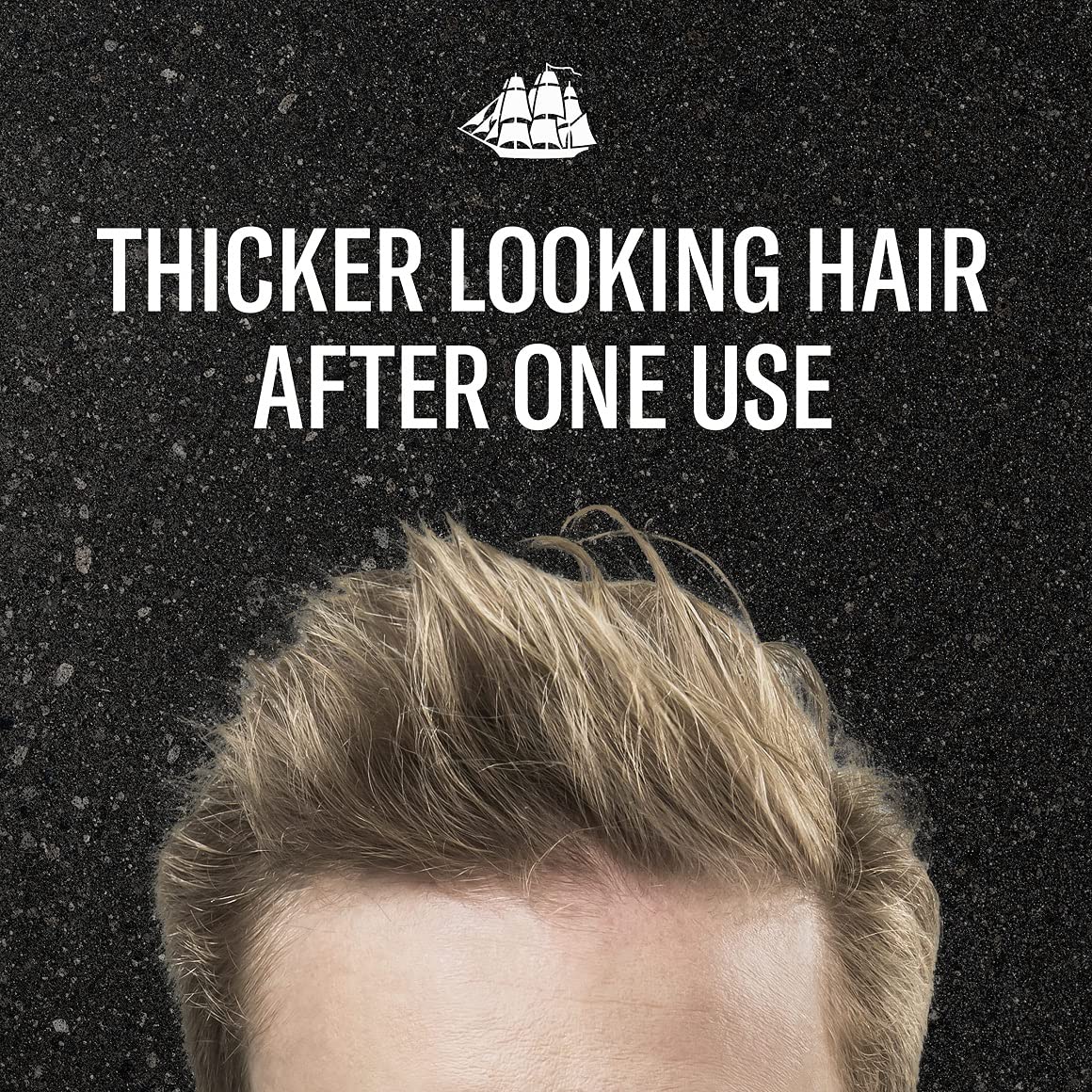 Old Spice pomade open jar texture highlighting biotin infusion for thickening and styling