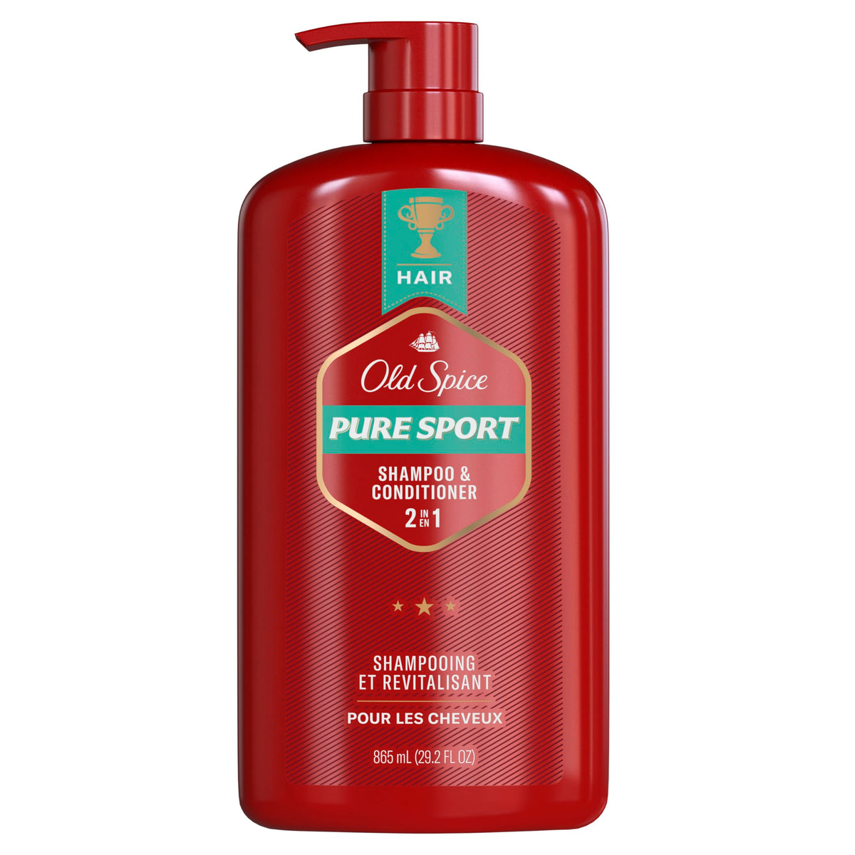 Visual lemon‑lime scent notes with Old Spice to suggest fresh, invigorating aroma