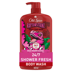 Old Spice Raptorstrike front packaging showing bold label and size
