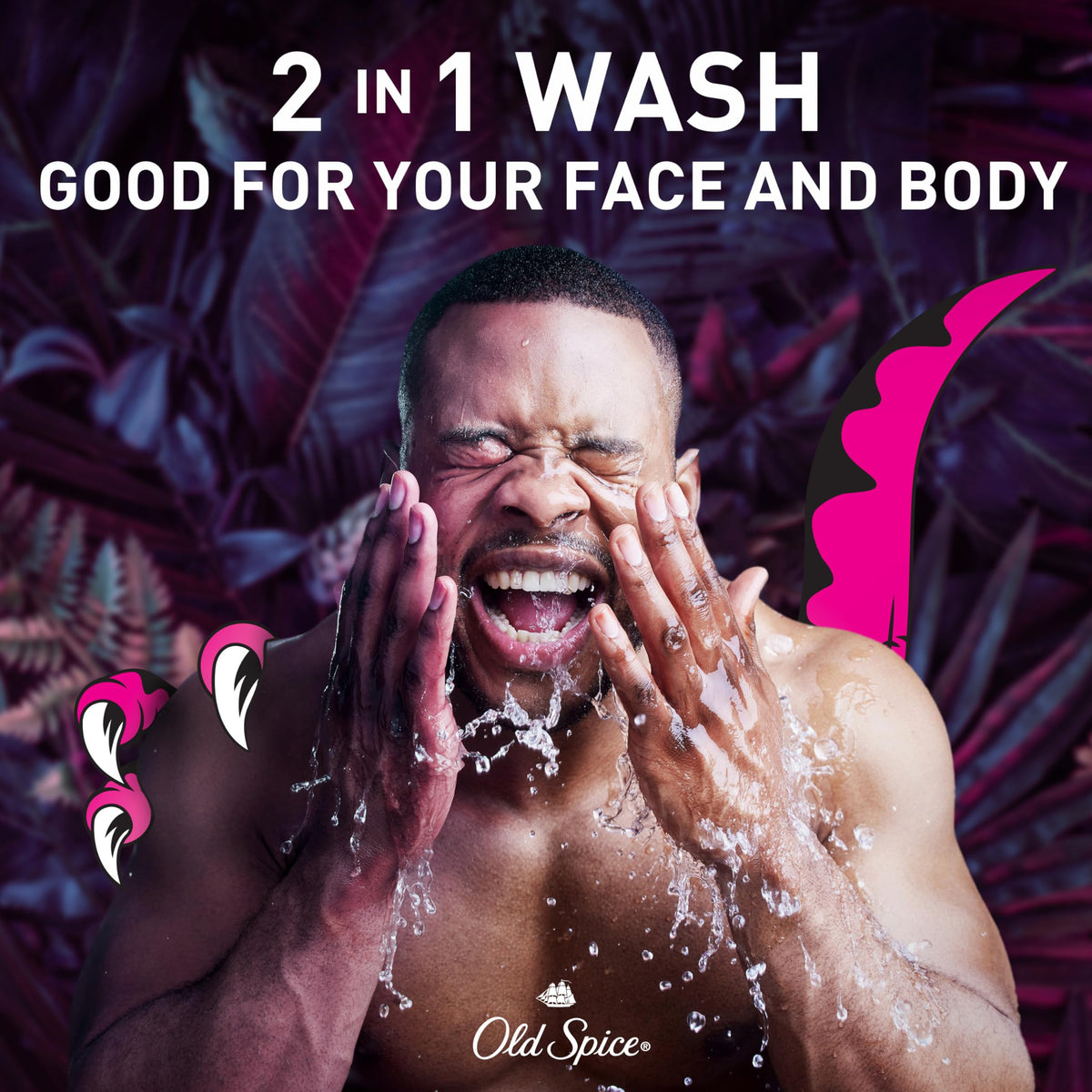 Old Spice rich lather close-up demonstrating luxurious suds benefit
