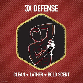 Old Spice Red Zone on bathroom shelf styled to show confident lifestyle benefit