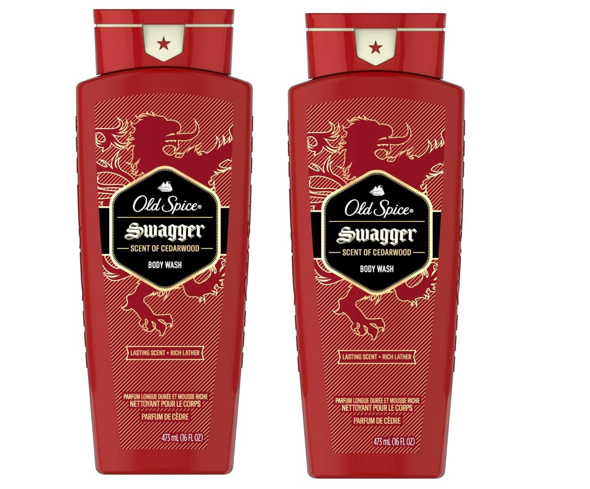 Old Spice Red Zone front packaging showing bold Swagger label and value pack