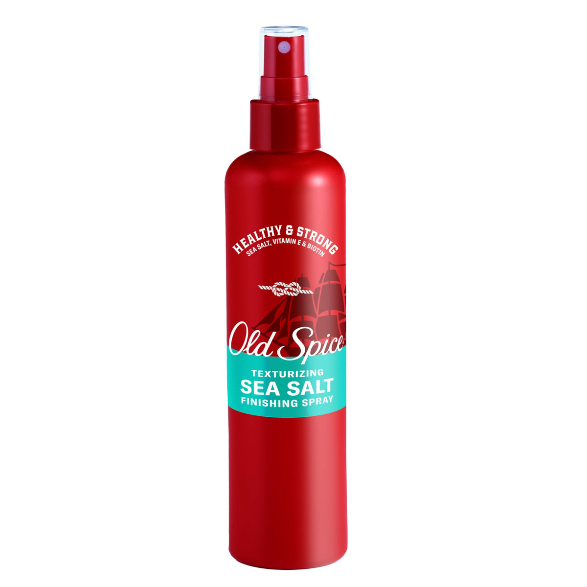 Old Spice sea salt front packaging showing product and brand benefit