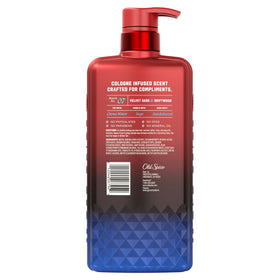 Old Spice bottle on barber counter styled setting for professional quality appeal