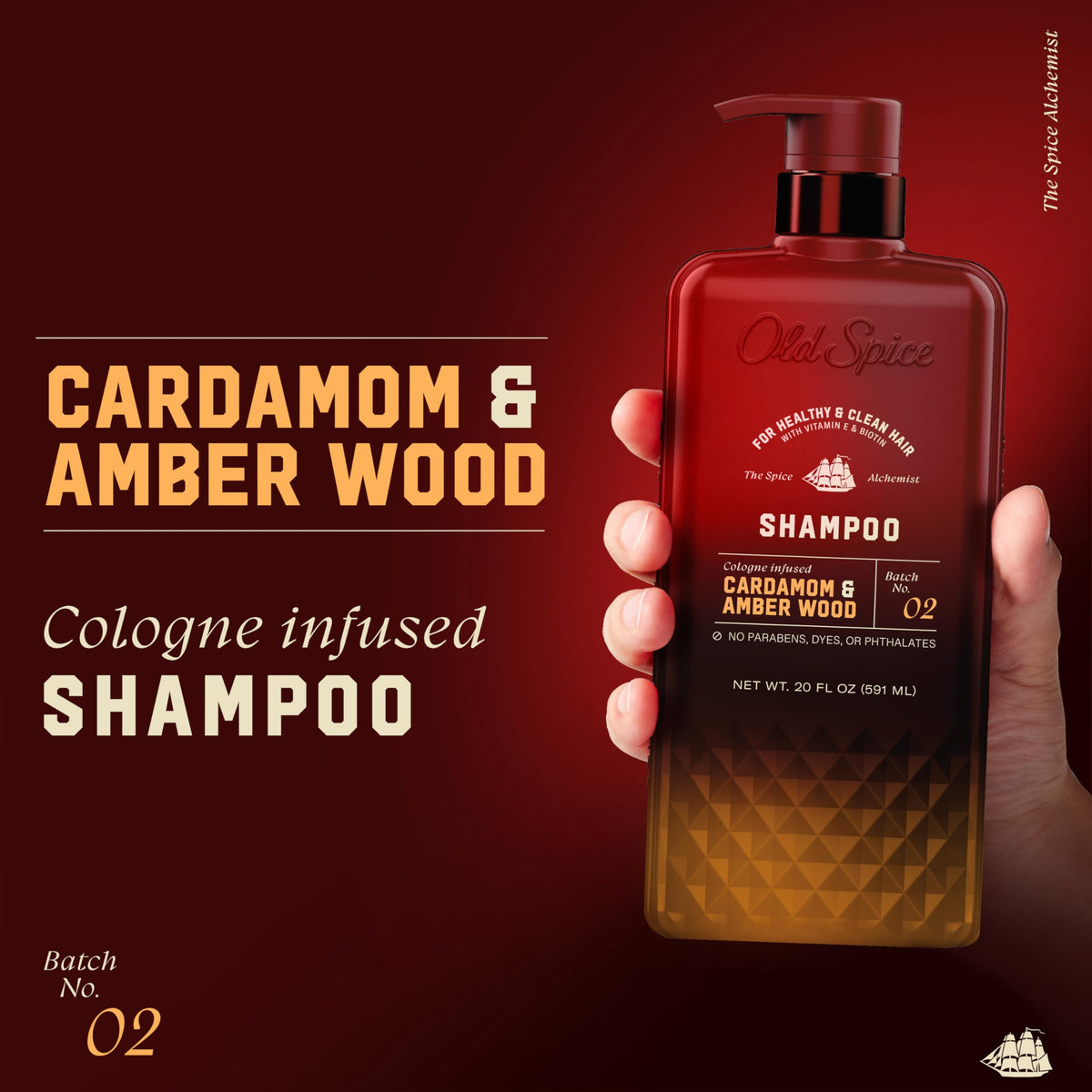 Old Spice back label with ingredients visible for transparency and safety