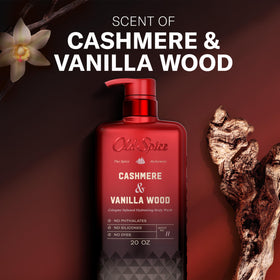 Old Spice in-use in shower demonstrating cleansing and scent layering benefit