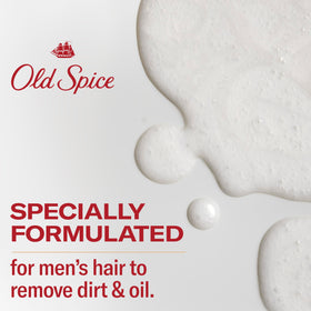Old Spice Swagger hair before and after demonstrating fuller looking results