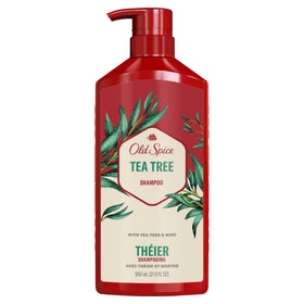 Old Spice styled hair after wash showing fuller, cleaner-looking hair