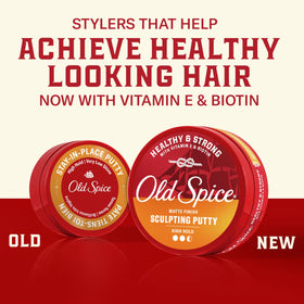 Old Spice texture close-up highlighting smooth putty and easy spread