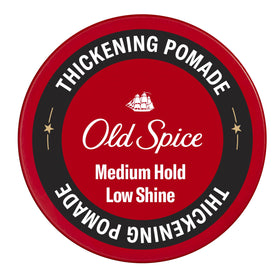 Old Spice front packaging showing jar and label, clearly communicates product identity and size