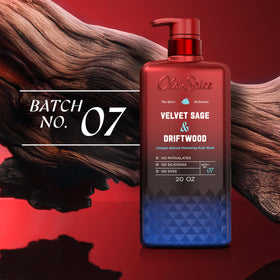 Old Spice Velvet Sage paired with collection products for coordinated scent benefit