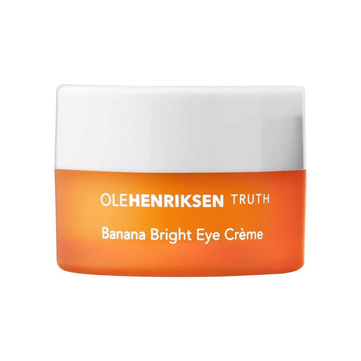 Ole Henriksen travel-size jar top view showing product label and easy portability