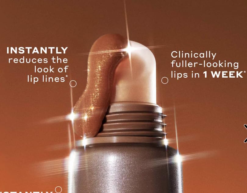 Ole Henriksen lip application on model, demonstrates sheer glimmer and moisturization