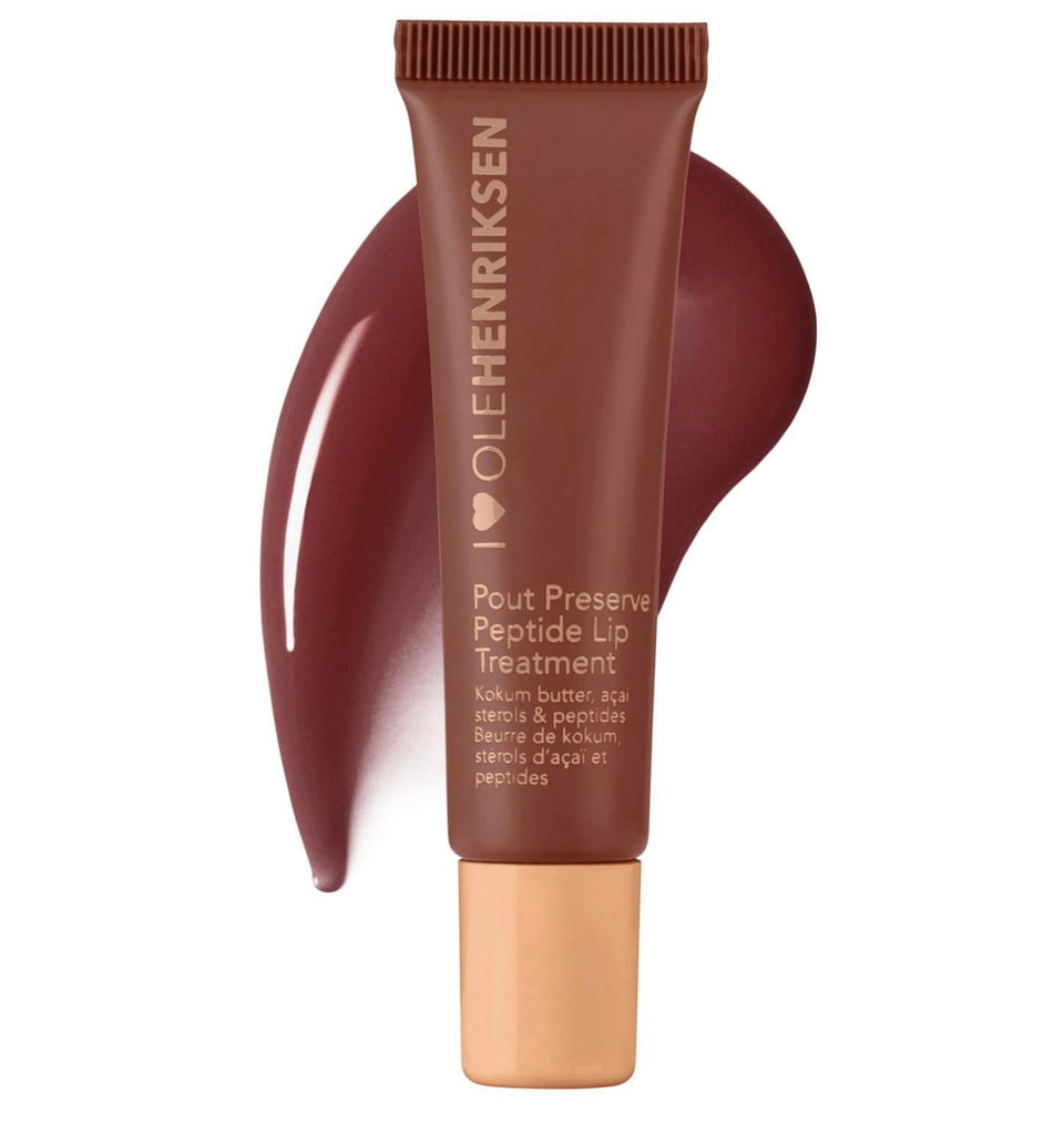 Ole Henriksen Cocoa Creme Pout Preserve front packaging showing product and brand for quick identification and appeal