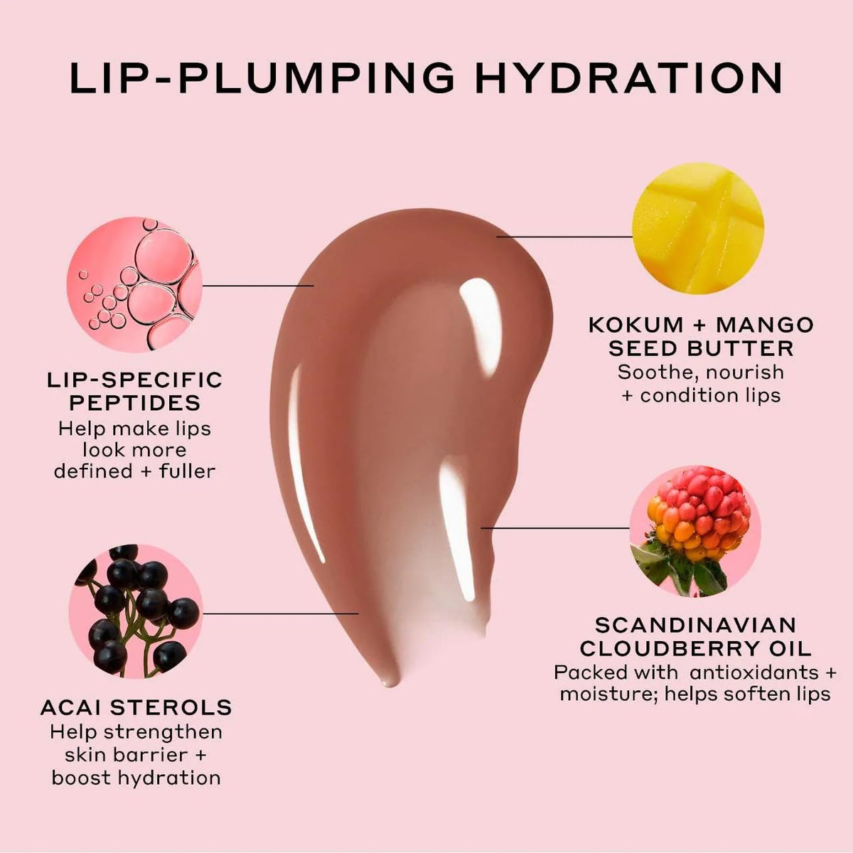 Ole Henriksen applied on lips in lifestyle scene for hydrated, natural look