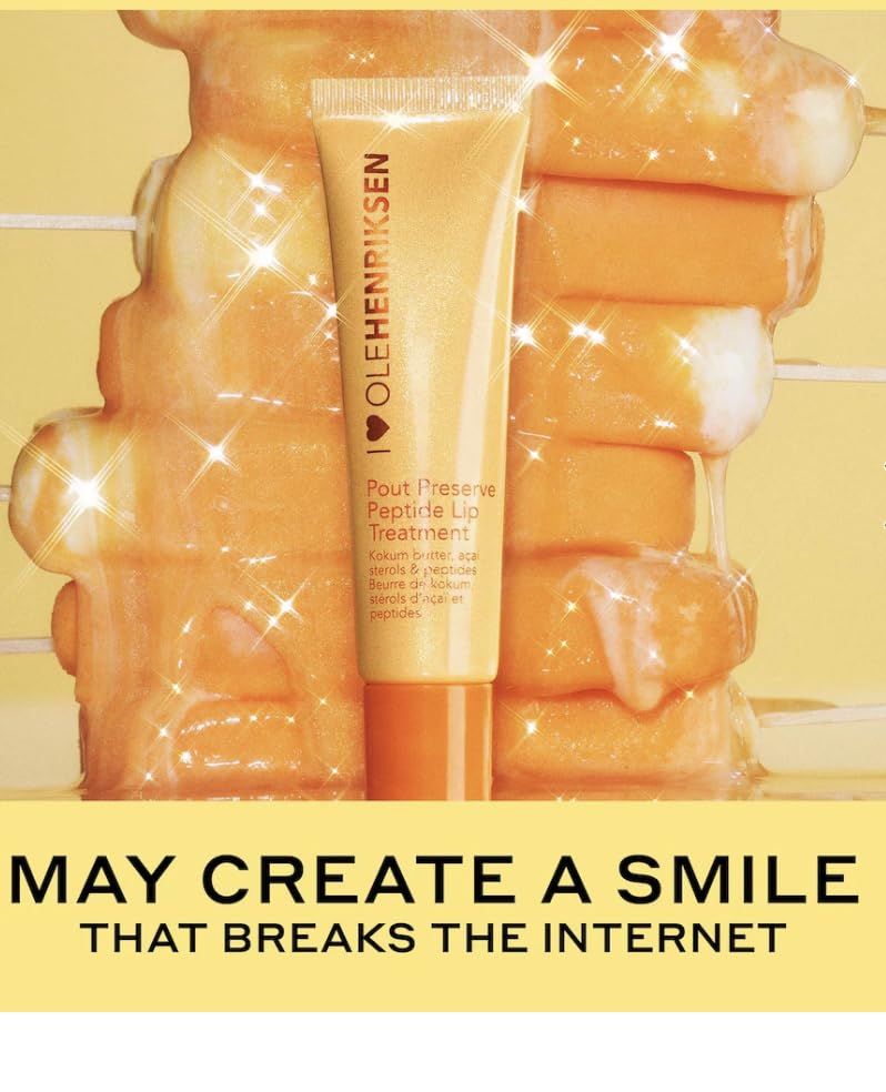 Ole Henriksen product in hand for size comparison demonstrating portable 0.4 oz convenience