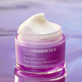 Ole Henriksen texture close-up revealing balm-to-gel feel for instant hydration