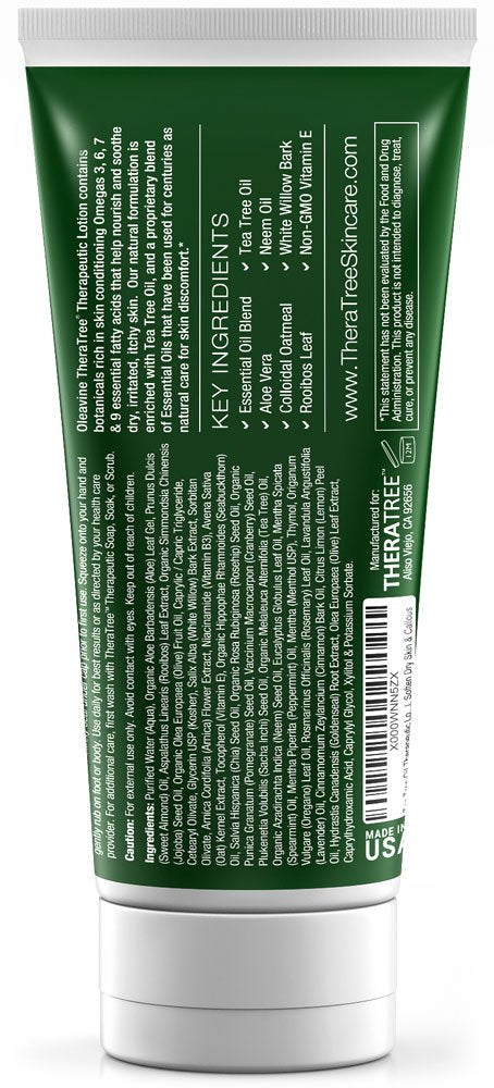 Oleavine TheraTree on a bathroom shelf in a lifestyle setting, promotes daily use convenience