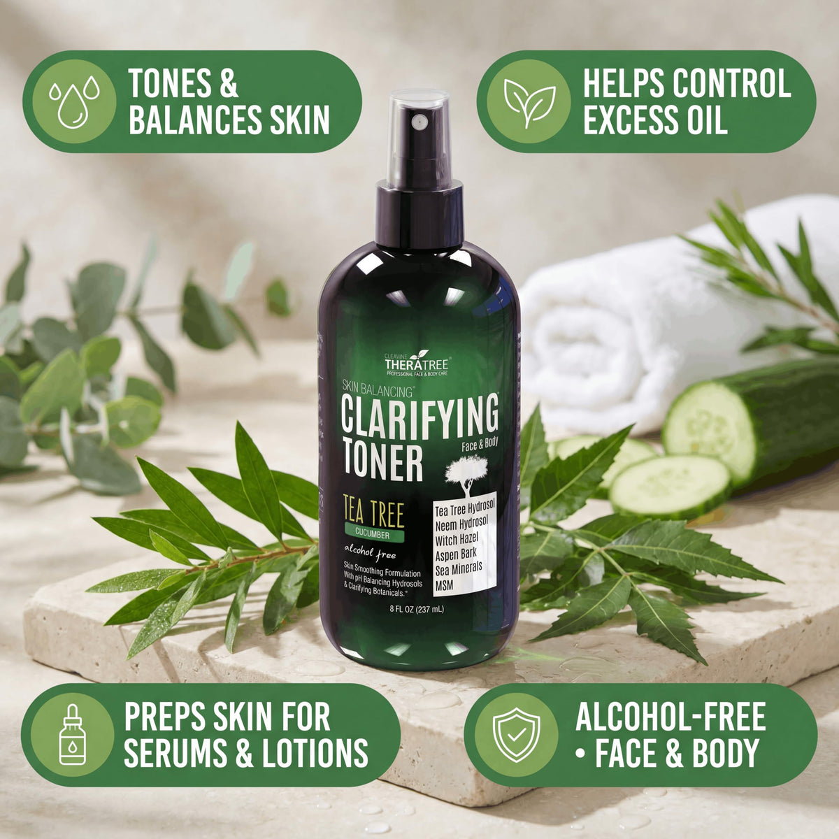 Oleavine fine mist spray texture closeup for lightweight hydration