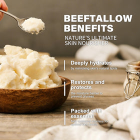 OLELON balm used on dry elbow to illustrate barrier support