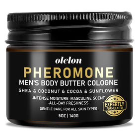 OLELON front jar showing packaging and clear product identity for confident grooming