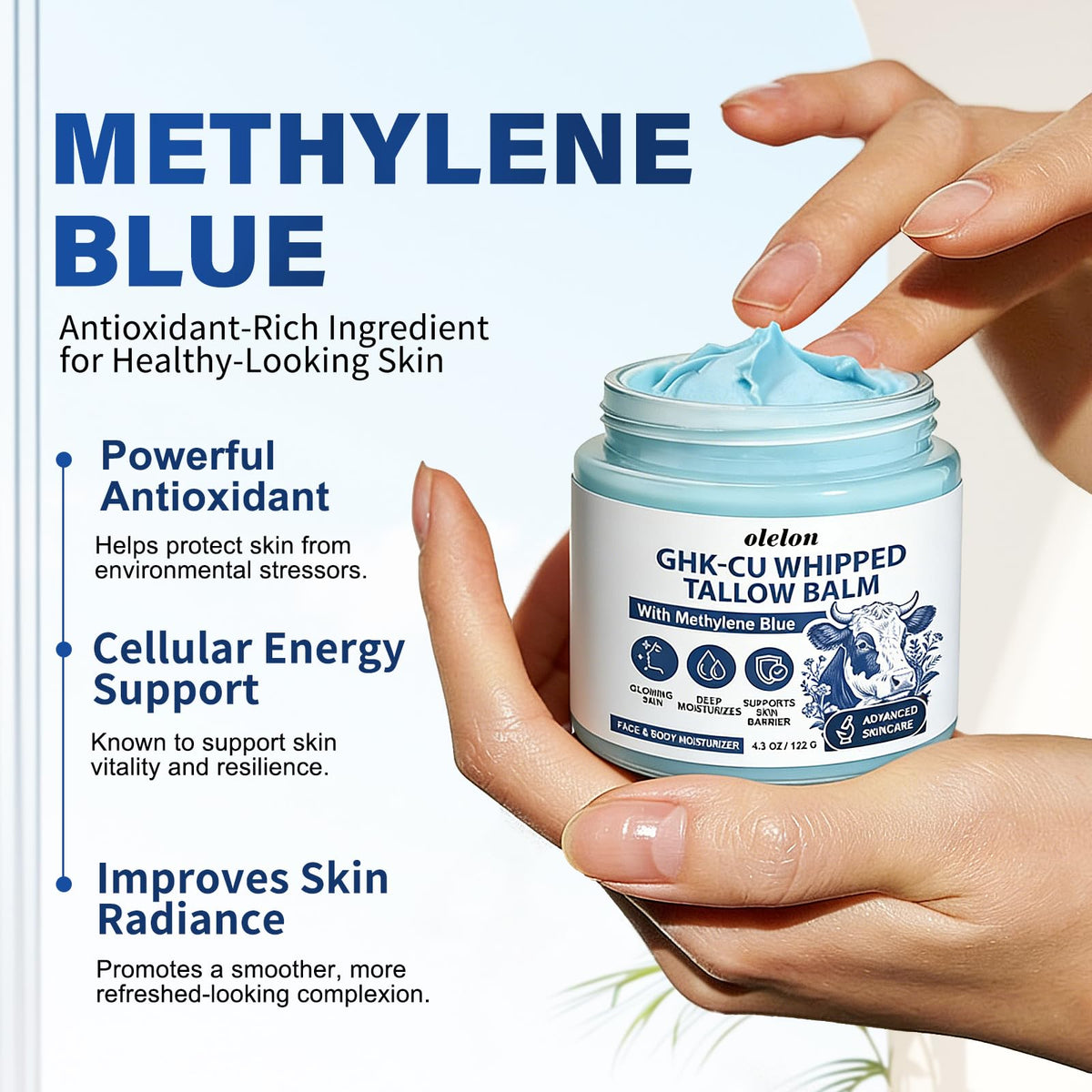 OLELON ingredient focus on Manuka honey highlighting soothing benefit