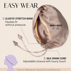 OLESILK care label and fabric tag highlighting easy maintenance and quality