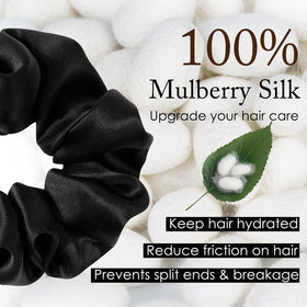 OLESILK close-up of mulberry silk texture highlighting smooth fiber and low friction