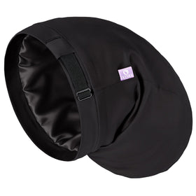 OLESILK front view of bonnet showing shape and roomy fit for protection