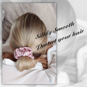 OLESILK silk luster detail highlighting shine and anti-frizz surface
