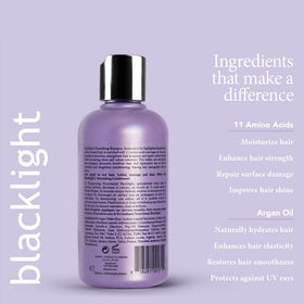 Foamy texture of Oligo Professionnel shampoo demonstrating gentle cleanse benefit