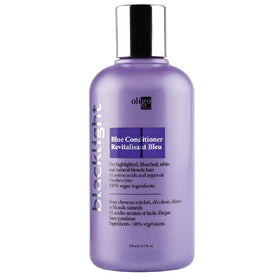 Oligo Professionnel front packaging showing blue conditioner bottle and benefits