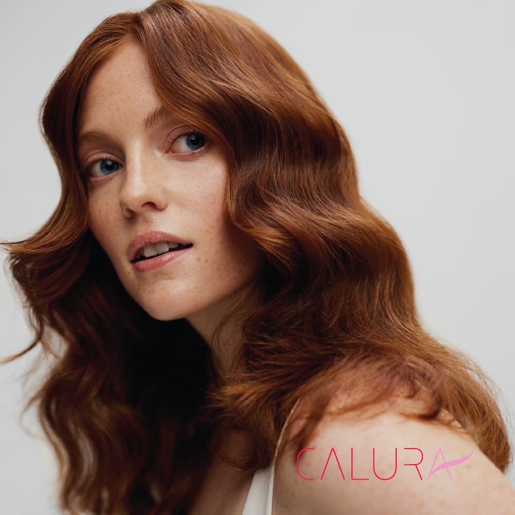 Oligo Professionnel Calura styled hair after use delivering visible shine