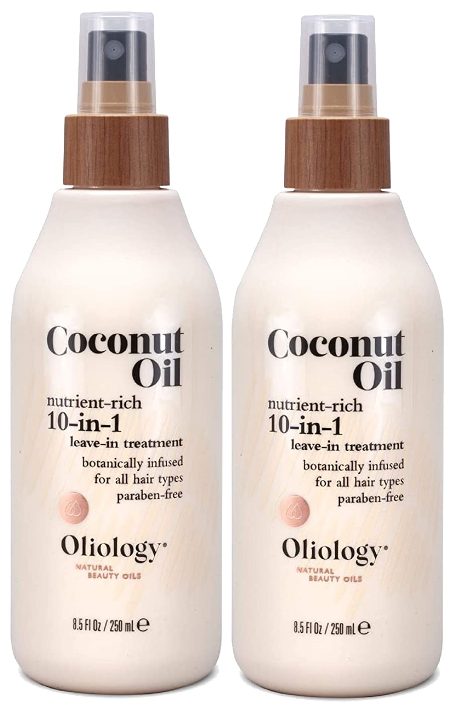 Oliology front packaging showing 10-in-1 benefits and bottle design for quick identification